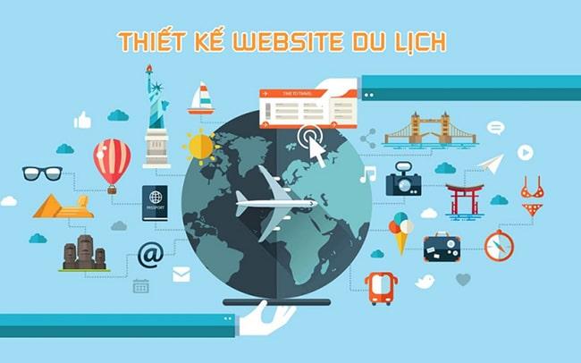 thiết kế web du lịch 