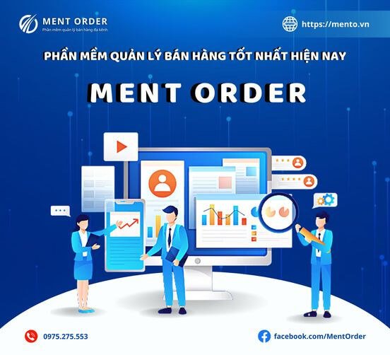 Phần mềm quản lý bán hàng Online – Mento