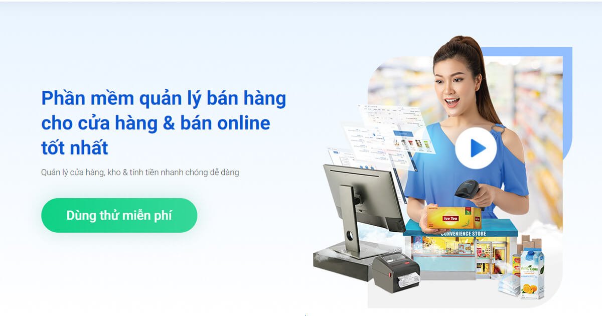 Sapo – Phần mềm quản lý bán hàng tốt nhất