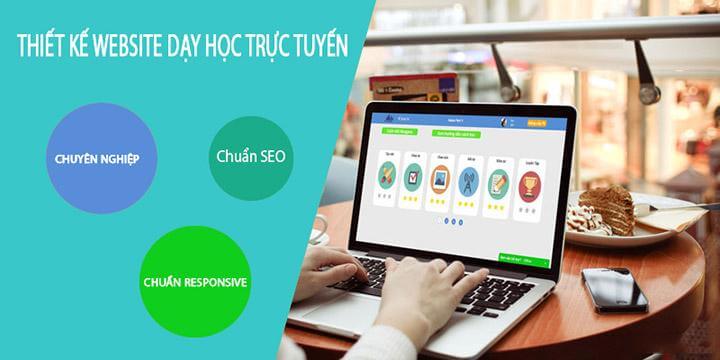 Thiết kế website dạy học Online