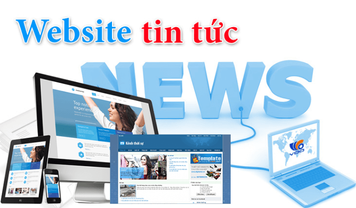 Thiết kế website tin tức 