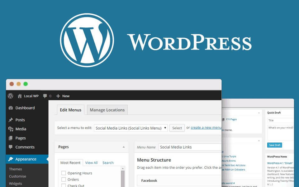 Giá làm web WordPress - Bộ nhớ và hosting