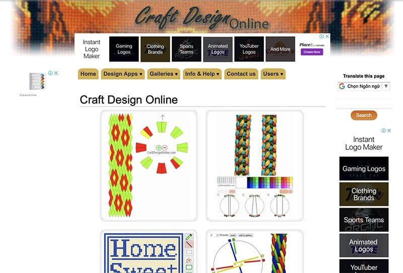 Phần mềm thiết kế giao diện web đơn giản Craft