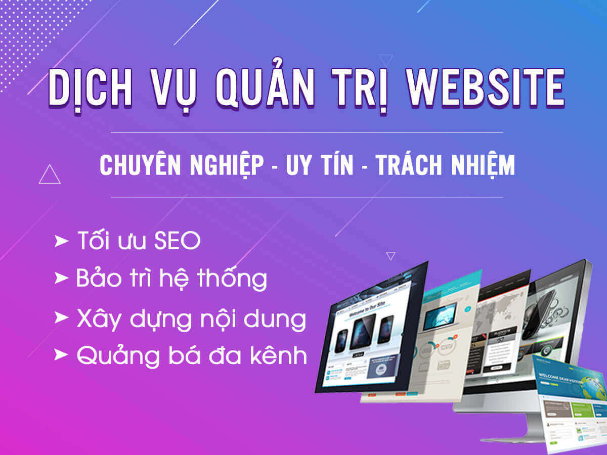 Lý do bạn nên sử dụng dịch vụ quản trị web