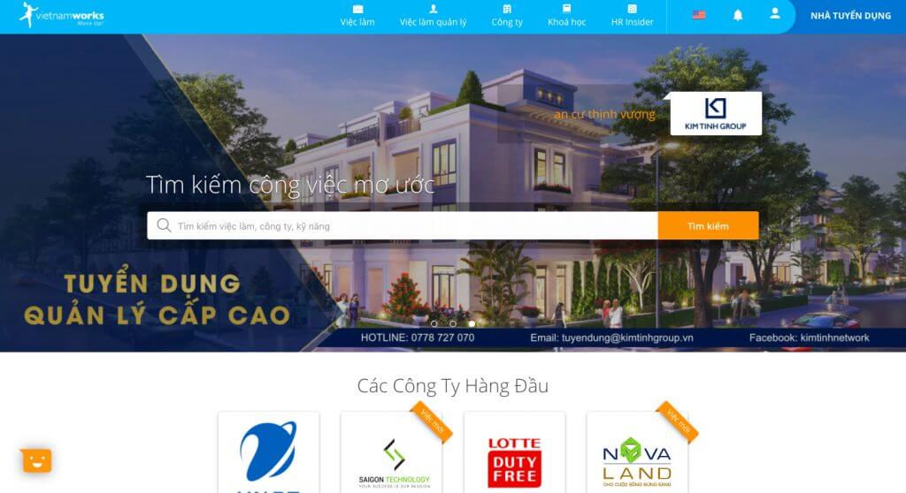 Tone màu xanh và trắng thường được sử dụng phổ biến trên các trang web