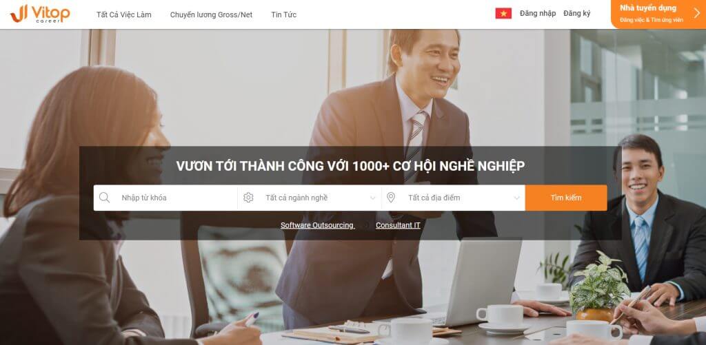 Thiết kế web tuyển dụng thông minh, đơn giản